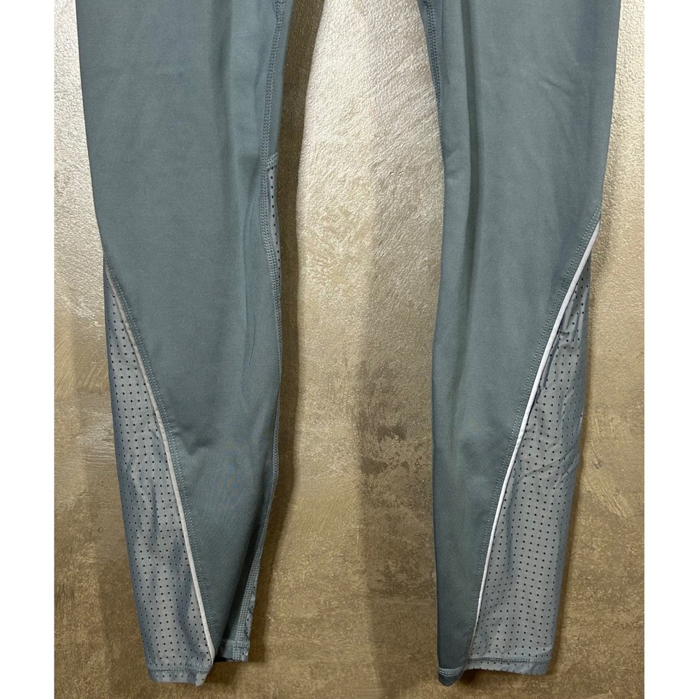 Fabletics Womens Small Gray‎ High Waisted Workout Leggings Drawstring Activewear - Picture 4 of 16